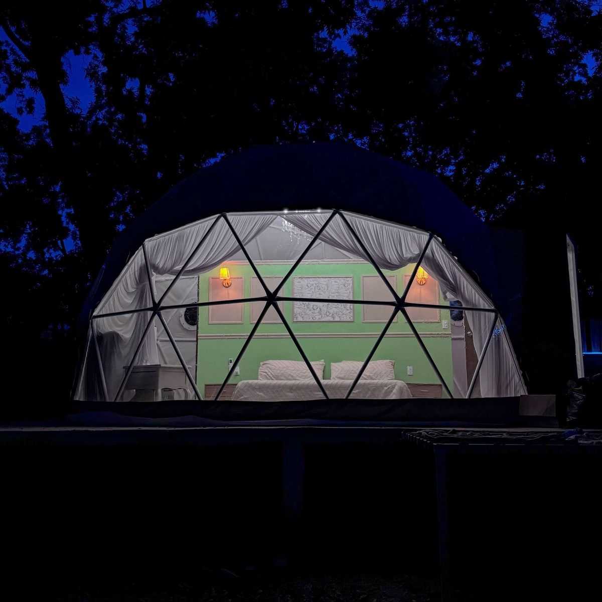 GLAMPING TIPO DOMO "VINTAGE"